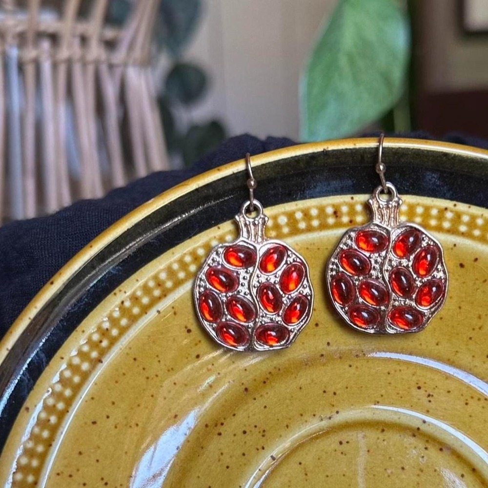 Pomegranate Earrings